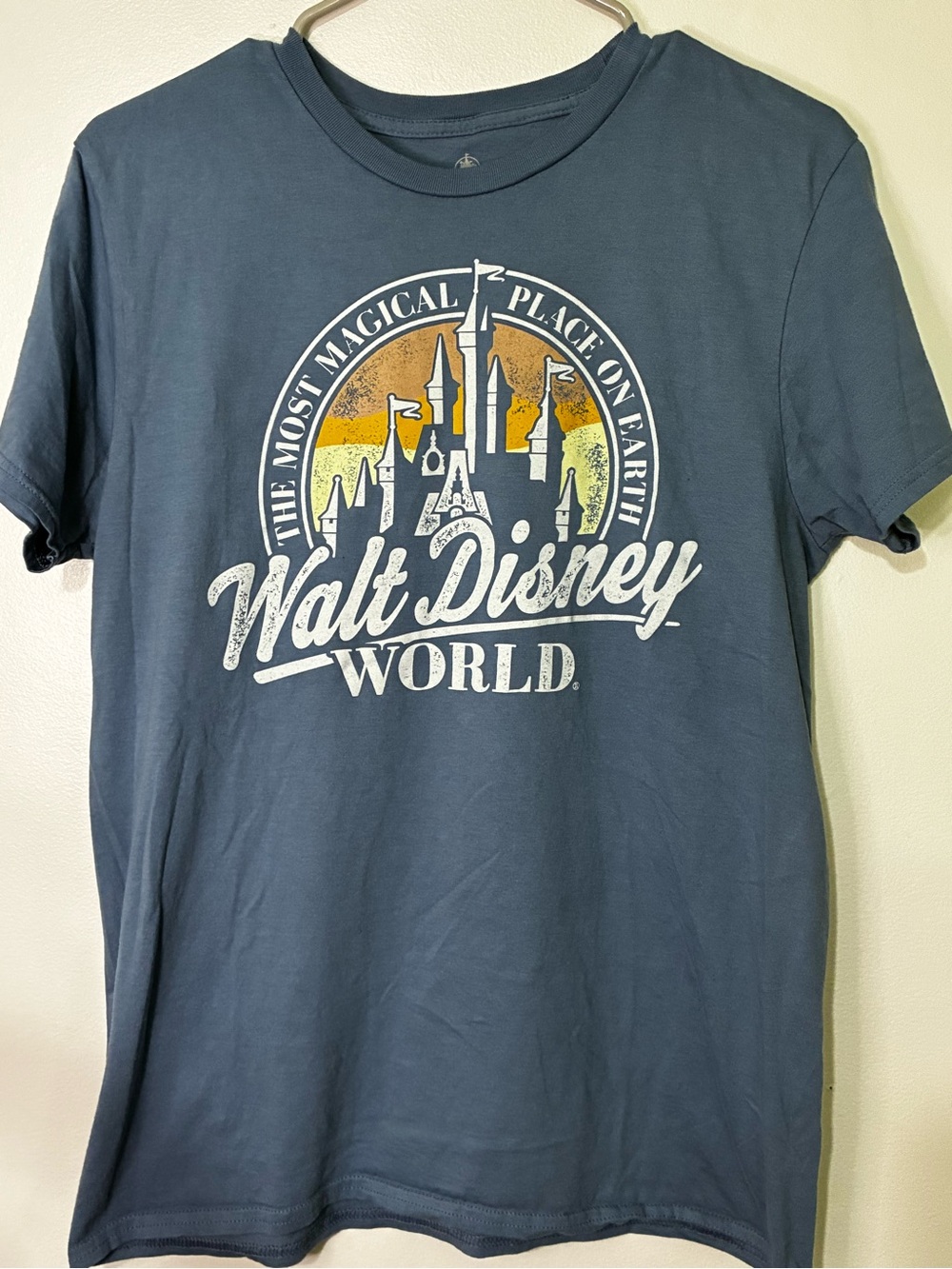 Disney Walt Disney World Castle Graphic Tee - Navy